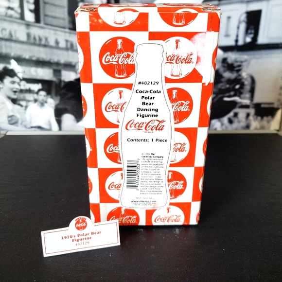COCA-COLA | Enesco Polar Bears Through the Years: 1970s NIB/NWT - Picture 6 of 6